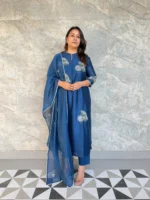 Chanderi Suit 01 - Image 3