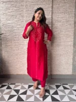 Chanderi Suit 03 - Image 3