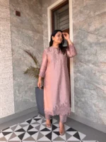 Chanderi Suit 04 - Image 7