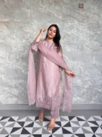 Chanderi Suit 04 - Image 4