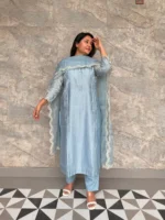 Chanderi Suit 09 - Image 2
