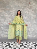Chanderi Suit 14 - Image 4