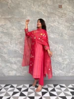 Chanderi Suit 15 - Image 3